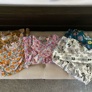 Five Hanna Andersson 5T twirl dresses